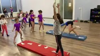 Saltea gimnastica  pentru copii