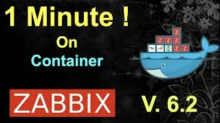 How to install zabbix on docker [very fast] #shorts
