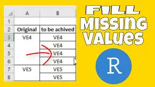 R Tidyverse Fill Missing Values