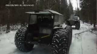 Зимний вездеходный поход 2013