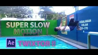 Super Slow Motion with Twixtor After Effect cc 2015 (instagram) @ozy635
