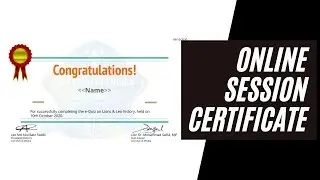 How to generate Certificates for Online Session using Google form & spreadsheet | Autocrat