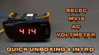 Selec MV15 | Panel Voltmeter