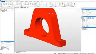 Learn Direct Modelling by Editing a Shaft Support - BricsCAD Mechanical