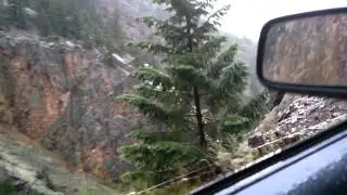 SCARY OFFROAD TRAIL....ENGINEER MOUNTAIN OUTSIDE OURAY IN XTERRA