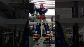 The Voltes V Inflatable at the ToyCon Evolution 2024 Preview in Parqal
