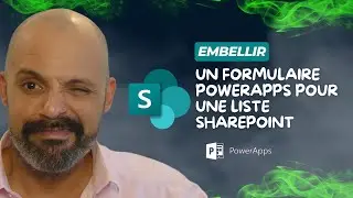 Libérez la liste Sharepoint avec des Formulaires Power apps sexy