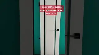 Принимать Двери при доставке или все таки нет ?