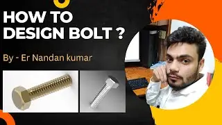 How to design m6 bolt in Creo Parametric 3D.