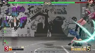 kof 15 leona stun combo 4(1.62)