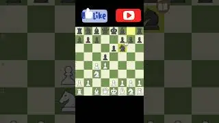 Ловушка на выигрыш фигуру в ферзевом гамбите #chess #шахматы #шахматныеловушки