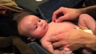 Baby Emerson Laughing (9 weeks old)