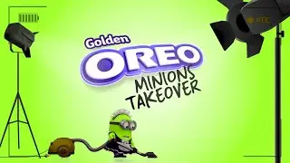 Golden OREO Minions Takeover Effects