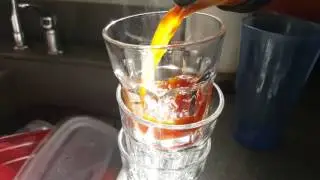 Pouring a Glass of Coffee in 4k