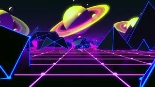 80s Retro Space Saturn V1 | Videohive Project Templates