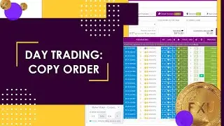 Day Trading: Copy Order