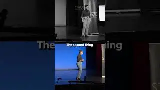 Stop moving when you say something important!