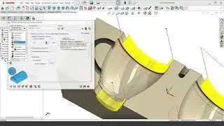 Уроки SolidCAM - Обработка полуматрицы (Часть 1)
