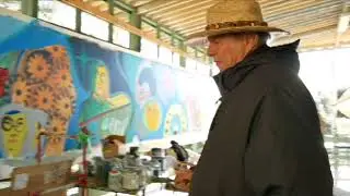 'Art, I am' FLIX: Artist Jerome Gastaldi teaches how to paint a landscape in just five minutes.