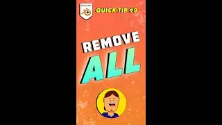 Remove ALL Keyframes FAST In Blender!