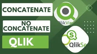 Learn Concatenation Concept in Qlik similar to Append or Union in SQL 