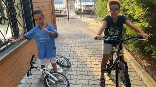 BİSİKLET YARIŞI YAPTIK !! ONUR KAYBOLDU