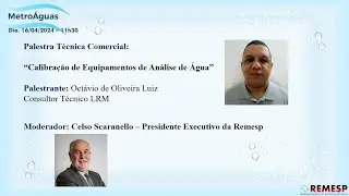 Calibração de Equipamentos de Análise de ÁguaOctávio de Oliveira Luiz - Consultor Técnico (LRM)