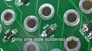 MeinEnigma: Assembly smd plugboard