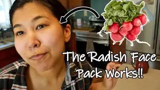 Easy 3-ingredient radish face mask