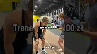 TRENERKA ZŁOTO #trening #gymhumor #gympartner #trenerka #sport #viralshort #motivation #gymlife