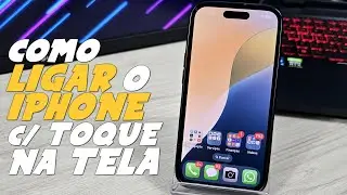 Como LIGAR o IPHONE com UM TOQUE na TELA
