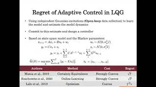 Logarithmic Regret Bound in Partially Observable Linear Dynamical Systems