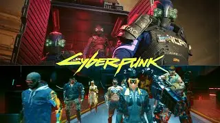 MAXTAC VS All Cyberpsychos | Cyberpunk 2077 Phantom Liberty