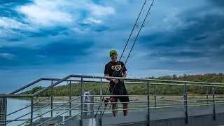Coup du soir sur le Rhône #2 ~ Pêche de la carpe