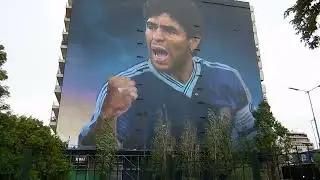El mural más grande del mundo del 10