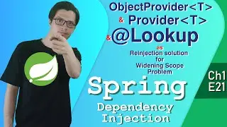 Scope Widening Problem & Reinjection solutions  | Dependency Injection | Spring Tutorial |Ch1|E21|