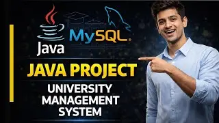 University Management System | Java Project | MySQL NetBeans | Without Drag and Drop | Proper Coding