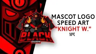 Mascot Logo │@BlackShadowEsp │SPEED ART#4