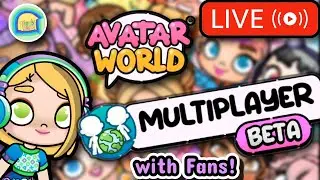 (LIVE) MULTIPLAYER for ALL!  Play with ME!  (AVATAR WORLD with Lisa)