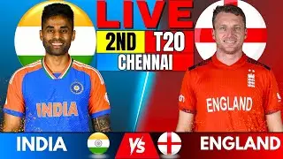 🔴 Live: India vs England 2nd T20, Live Match Score & Commentary | IND vs ENG Live match Today