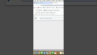 First python code