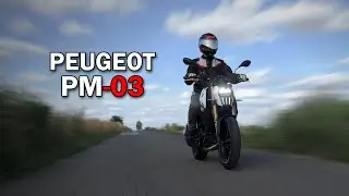 Peugeot PM-03 motorcycle review and test [HUN]