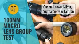 Macro Lens Group Test: Canon, Nikon, Sony, Laowa, Sigma, Tamron all compared!