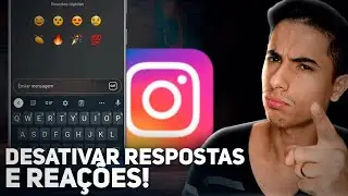 Como DESATIVAR RESPOSTAS E REAÇÕES nos STORIES do INSTAGRAM!