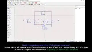 small signal model for amplifier tutorial using ads advanced design system