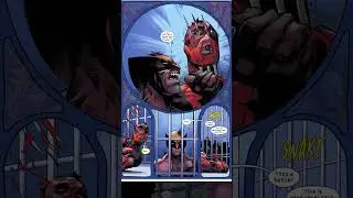 Wolverine Cut-Off Deadpool's Upper Body in Half