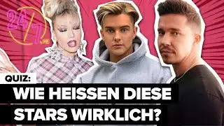 QUIZ: Wie heißen die Stars wirklich? 🤫 | Digster Pop Stories