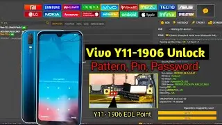 Vivo Y11 Unlock Tool (1906) || Vivo Y11 Pattern Unlock Unlock Tool
