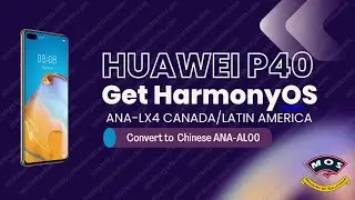 Huawei P40 ANA-LX4 HarmonyOS Installation After Rebrand to ANA-AL00 