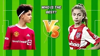 Ronaldo Jr vs Delfina Suarez 💪